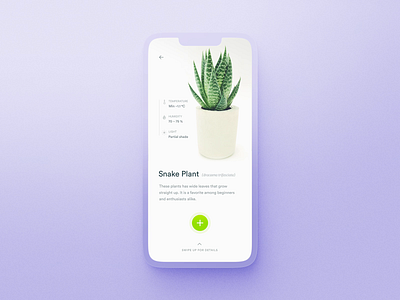 The Green Pot after effects app application botanical care design figma inspiration mobile motion graphics nature plant pot ui ui design ux water