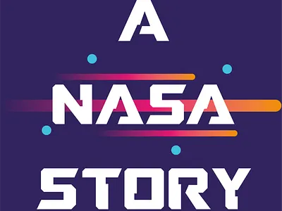 A NASA Story artwork branding cookie design digital fun graphic graphic design happy illustration logo nasa space story vector