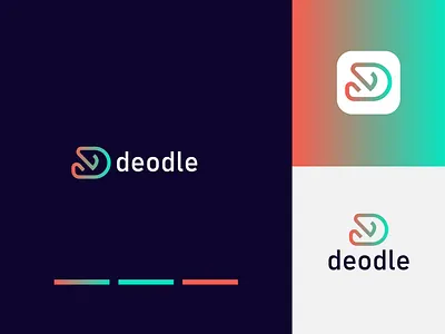 D abstract letter logo design Template brand identity creative logo d d 3d logo d abstract logo d letter logo d modern letter logo free logo maker gradient colorful logo graphic design illustration logo art logo branding logo design logo designer