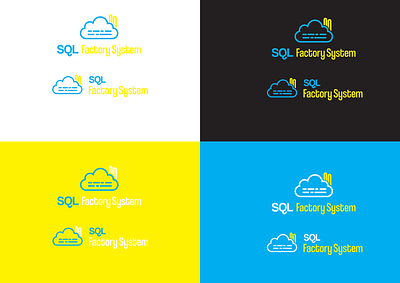 Logo SQL Factory design factory logo logo logo system logo website minimalist minimalist logo simple simple logo sql logo system logo website website logo