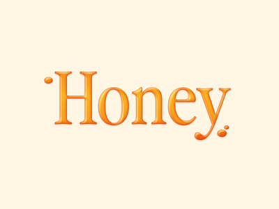 Honey OS 9 gradient honey hunny mac os mac os 9 shadows style text