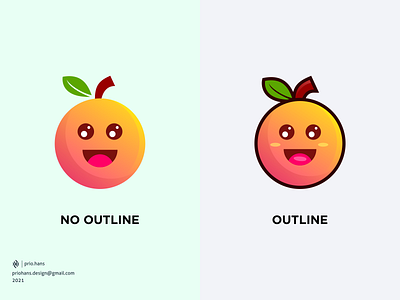 Orange Simple Mascot brand branding color fruit fruit mascot fun logo mascot orange orange mascot prio hans vector