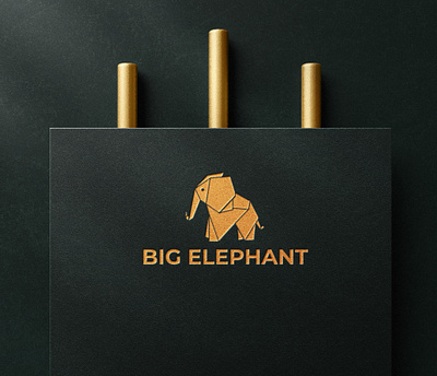 LOGO DESIGN abstractlogodesign art bigelephant branding design dynamiciconlettermarklogodesign elegantlogodesign elephantlogodesign goldenlogo graphic design illustration logo logomaker luxurylogodesign minimallogodesign modernlogodesign newtrendinglogodesign paperlogo typography vector