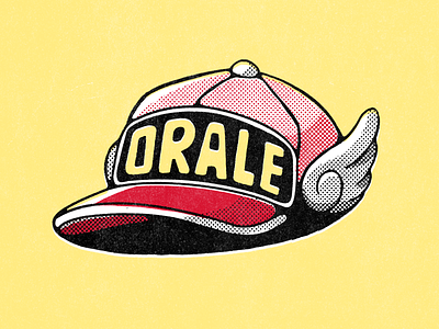 則巻アラレ O R A L E akira toriyama anime arale cap digital dr slump dragon ball hat illustration japan kawaii manga midtones pattern photoshop texture wings