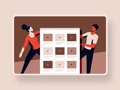 E-Learning - Blog illustration adobe illustrator boy catalog character classes e learning girl graphic design illustration illustrator online people tutorial