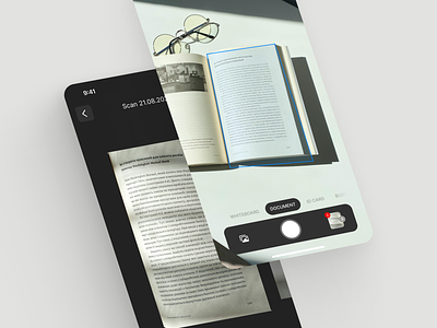 TapScan | Scanner app app app design application concept design dribbble figma flat interface ios iphone layout minimal minimalism mobile mobile app scanner typography ui ux