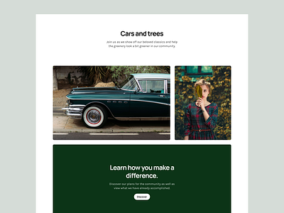 Cars & Grids auto cadillac car cars classic car construction design editorial experimental green grid layout minimal responsive typography ui vehicle vehicles website whitespace