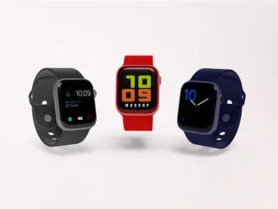 Smartwatch Mockups 3d design graphic design ui ux