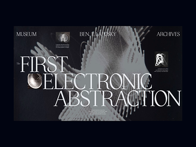 Electronic abstraction animation anim animation big fonts grid hero home page interaction design loader motion blur motion graphics oscilloscope preloader transition tribute typography ui ux video web design web ui