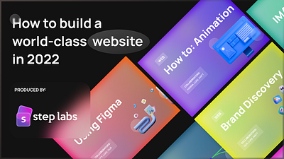 🔥How to build a website in 2022 - E-Book coming soon🔥 branding e book figma glassmorphism webflow
