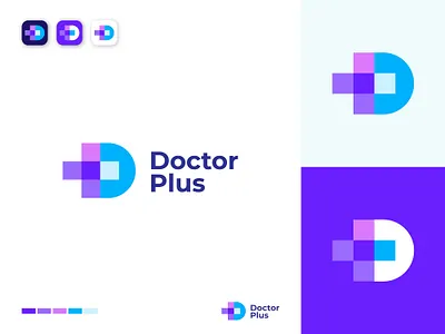 DoctorPlus logo design (Unused for Sale) app logo brand identity branding d logo doctor doctor app graphic design health hospital letter d letter logo logo logos logosohel logotype medicine modern logo pharmaceutical pharmacy simple logo