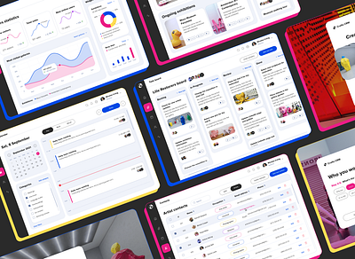 Crafts CRM clean design ui ux