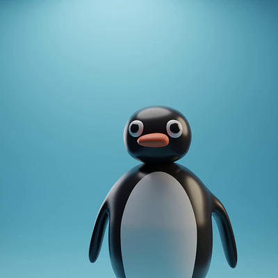 Pingu meme 3d animation b3d blender meme motion noot noot pingu render