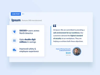 Case Study Slide Design case study communication design deck deck design deckrooster design graphic design information design slide design testimonial