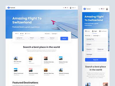 TripGuide - Booking Web App UI Kit best web app design booking app booking platform booking software booking web app booking web app ui kit modern web app travel app travel app design ui design ui resources uihut ux design web app web app design web app ui design web design app web design ui kit