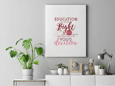 Typography Poster Design art brand brand design branding design dribbble dribbble art eddie lobanovskiy graphic design illustration poster design typography typography design vector wall wall art wall branding