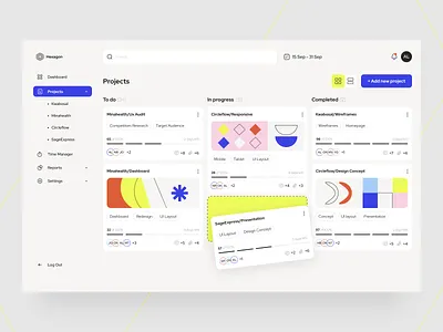 Time manager - Web App app arounda b2b dashboard figma platform process product productivity project saas schedule tast team time tracker ui ux web