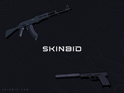 Skinbid Logo design logo skinbid