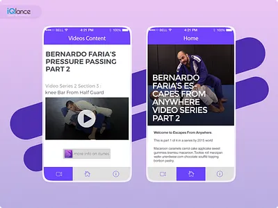 Fitness App_Mobile App | WorkOut | iQlance Solutions android app app design fitness illustration iphone mobile web design workout yoga