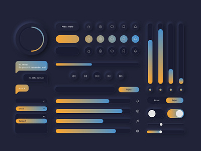 Gradient UI UX Icons Design - eBizneeds android app design android app development app designer app designers app designers australia app developer app developers app icons app icons design ui ux icon design uiux design