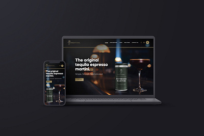 NightOwl Espresso Martini Shopify Website branddesign branding custom design graphic design illustration logo logodesign packaging packagingdesign shopify vector website websitedesign