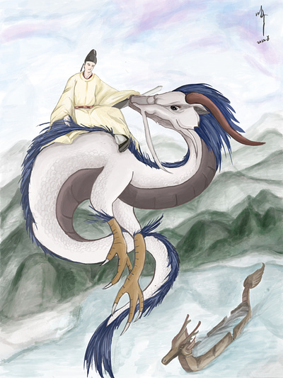 Zhezong & Dragons animation chinese design drawing history illustration procreate
