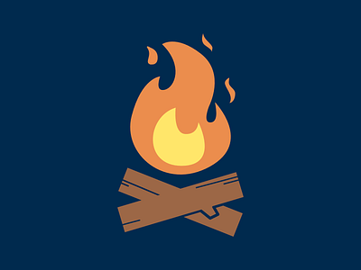 Campfire campfire illustration