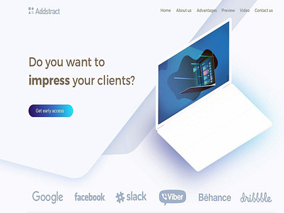 Addstract Free UI Kit ui kitslanding pageui kits web