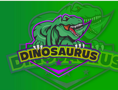 Logo dinosaurus animal branding de desain logo design dinosaurus graphic design hutan icon illustration jurasing park logo logo dinosaurus logo identitas ui ux vector