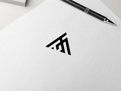 TM MONOGRAM CONCEPT LOGO app branding design icon illustration logo typography vector