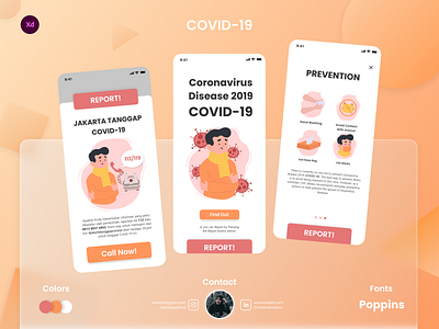 UI/UX Design Covid-19 App adobexd app branding covid 19 app covid app design design figma icon illustration logo mobile app ui ui trends ui ux ui ux covid app ui ux inspiration ux ux trends vector