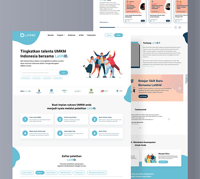 Challenge Redesign Landing Page Latihid design landingpage redesign ui uidesign uiuxdesign userexperience userinterface ux uxdesign uxresearch