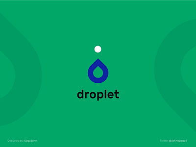 Droplet Logo Concept branding design identity branding identity design logo logo design minimal