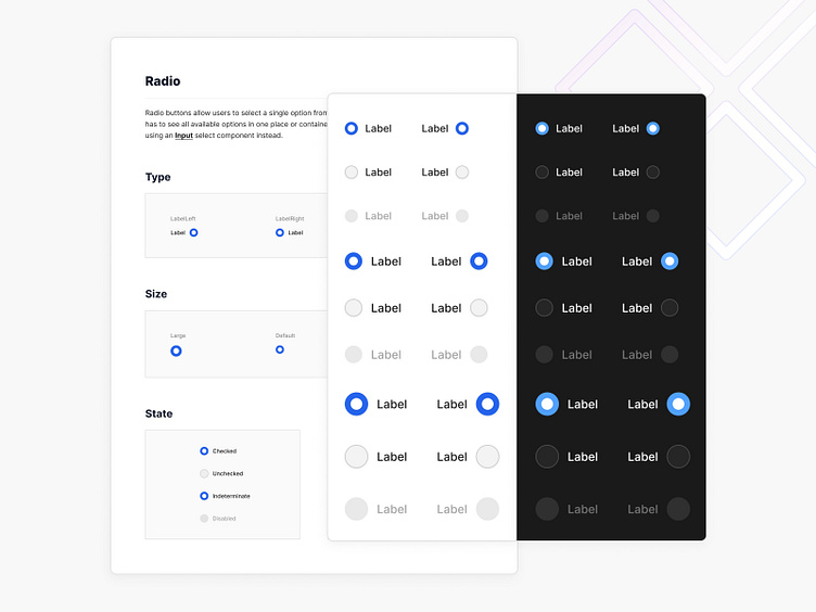 Radio button components for Figma — Frames X by Bunin Dmitriy on Dribbble