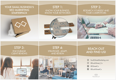 Instagram Marketing Mockup: South Street Marketing adobe xd branding design design agency ecommerce graphic design instagram mockup photoshop small business social media marketing