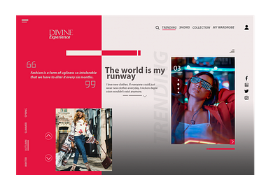 fashion - website banner UI 3d animation best ui design branding design graphic design illustration logo motion graphics photoshop design ui ui design ui design project uiux ux web ui