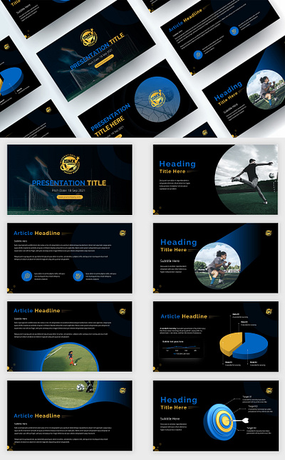 International Soccer Management - PowerPoint Template design illustration investment investor logo pitch deck pitch deck design pitch deck template powerpoint presentation powerpoint presentation template sport