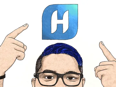 Appreciation for Bennett Sung at Humanly branding design illustration logo portraits