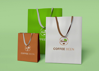 Bag Design (Coffee Been) bag design branding graphic design