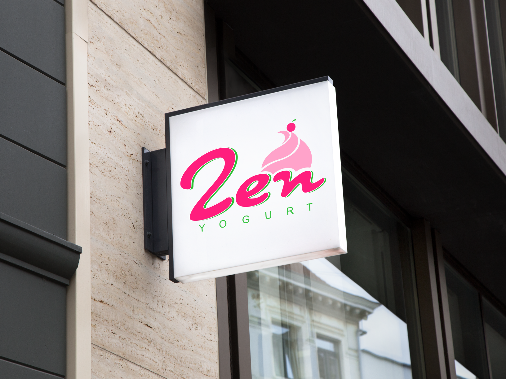 Example of Zen Frozen Yogurt
