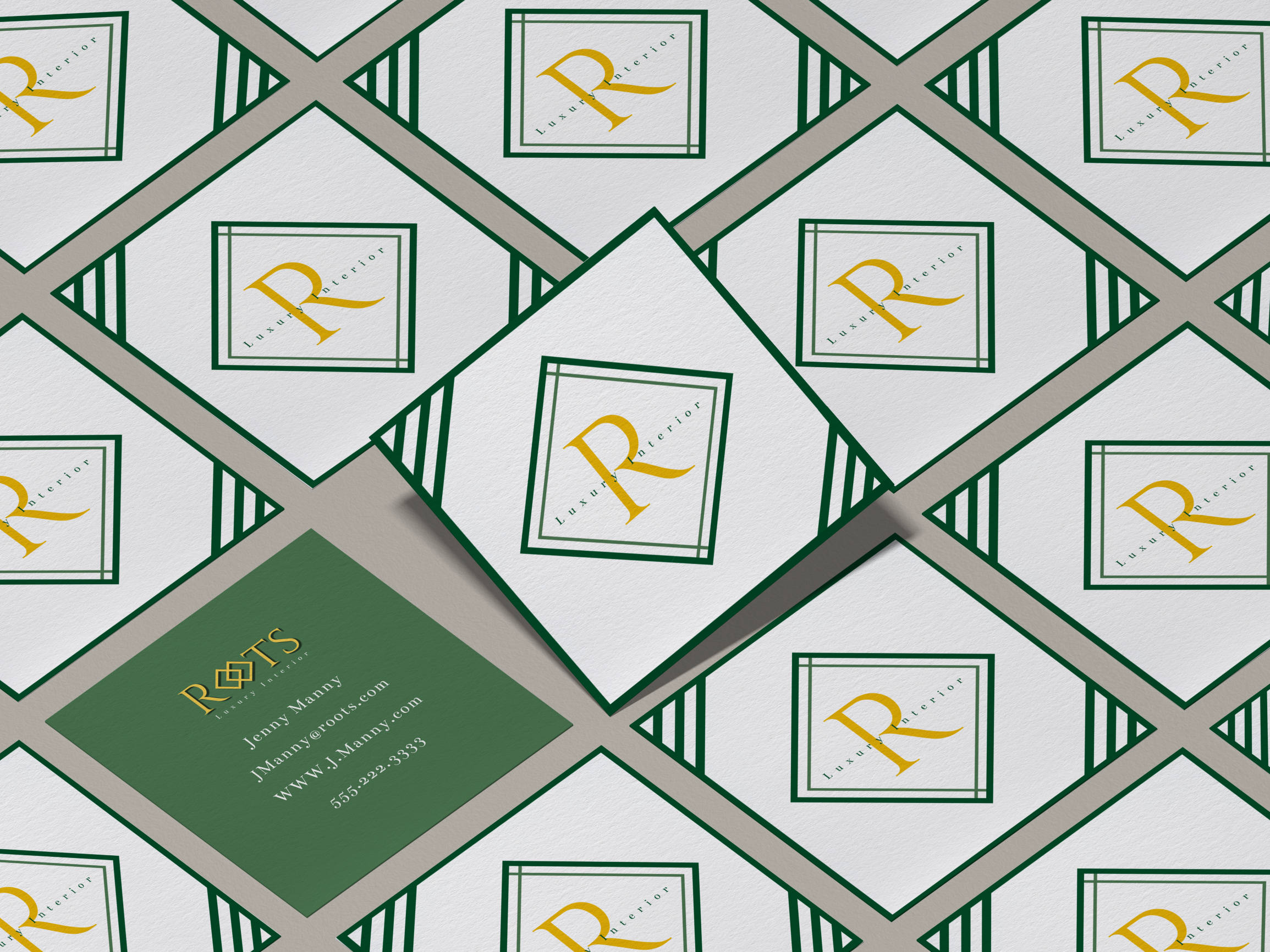 Example of Roots Business Card