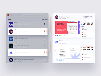 ProductHunt 🚀🚀 app branding design icon identity illustration logo ui vector website