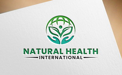 health logo natural logo wellness