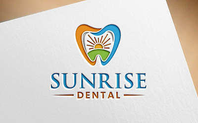 dental logo fitness health natural logo