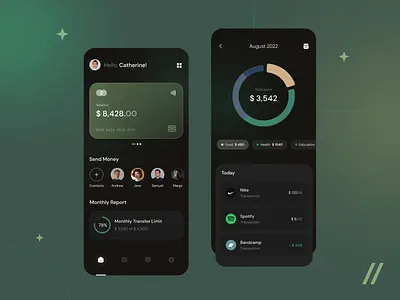 Wallet App animation app app design app interaction dashboard design design ui digital ecommerce fintech interaction interface mobile mobile app motion statistic transaction ui ux wallet