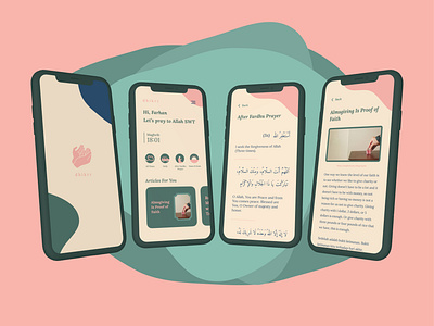 Dhikrr app mockup ui