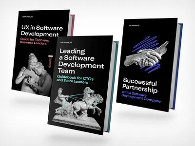 Brainhub Tech Library How-to Guides & Handbooks Mockups branding ebooks illustration it logo mockups tech