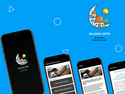 Dzikir APP Design 3d animation app app design branding design figma graphic design islamic logo motion graphics ui