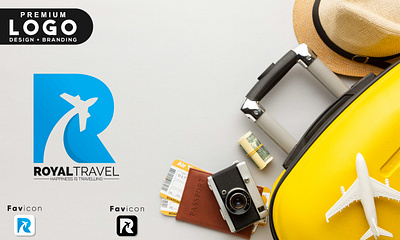 R Travel Minimalist logo design & Brand Identity brand identity branding corporate identity design graphic design icon logo logo design modern minimalist r letter r logo r travel vector