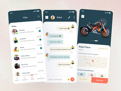 Bike Booking Ui kit bike book bike on rent book ride company concept design design ui designer find bike lovepreetsingh rent ride booking app treval ui ux